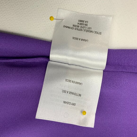 Elie Tahari Silk Emory Ruffle Collar Blouse Size XS - Picture 14 of 16